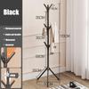 Simple Clothes and Hat Rack High Load-bearing Capacity Waterproof Floor Standing Coat Rack Living Room Organization and Storage