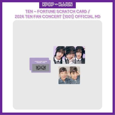 ДЕСЯТЬ - СКРЕТЧ-КАРТА С ФОРТУНОЙ / КОНЦЕРТ ДЕСЯТИ ФАНТОВ 2024 [1001] ОФИЦИАЛЬНЫЙ Md
