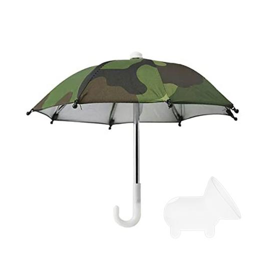 Cell Phone Umbrella Adjustable Suction Cup Phone Stand Holder Universal Outdoor Mobile Phone Sun Shade Cover Phone Accessories