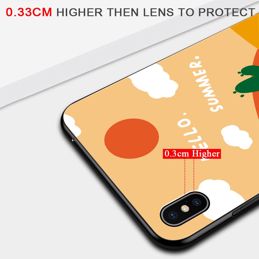 Чехол для телефона с мультяшным растением, кактусом, закуской, снегом, палкой