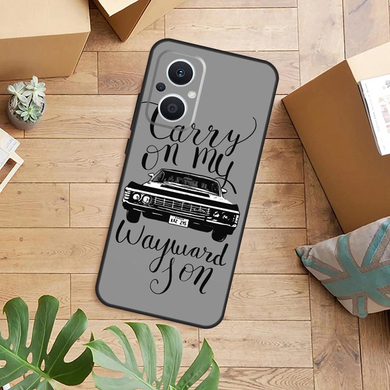 Supernatural TV Case For OPPO Reno 14F 13F 12F 10 11 12 13 14 Pro 8T 7 8 Lite OPPO Find X8 X6 X5 Pro Cover