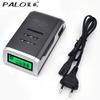 PALO 4/8/12 Slots LCD Display Fast Smart Battery Charger for 1.2V Ni-MH Ni-CD AA AAA Rechargeable Battery 2A 3A LR3 LR6 Charger