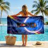 Red Bull Racing Модное пляжное полотенце Портативное мягкое быстросохнущее полотенце для плавания, кемпинга, отпуска