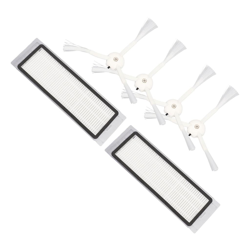 Набор вакуумных фильтров и боковых щеток Эффективная уборка Оптимальная производительность Долгий срок службы АБС-пластик Резина для S50 S51