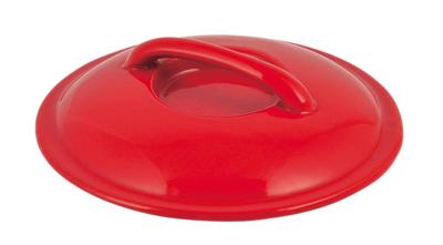 Сковорода металлическая эмалированная с крышкой 16 см, чугунная, Rouge HB-2743