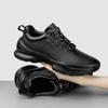 Fashion Genuine Leather Men's Casual Shoes Non-Slip Sneakers Luxury Brand Male Treking Footwear All-match Sports Shoes Outdoor Trainers