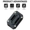 Motorcycle Bumper Blocks, Motorcycle Engine Bumper Guard Block Drop Protection for 22mm 25mm 28mm