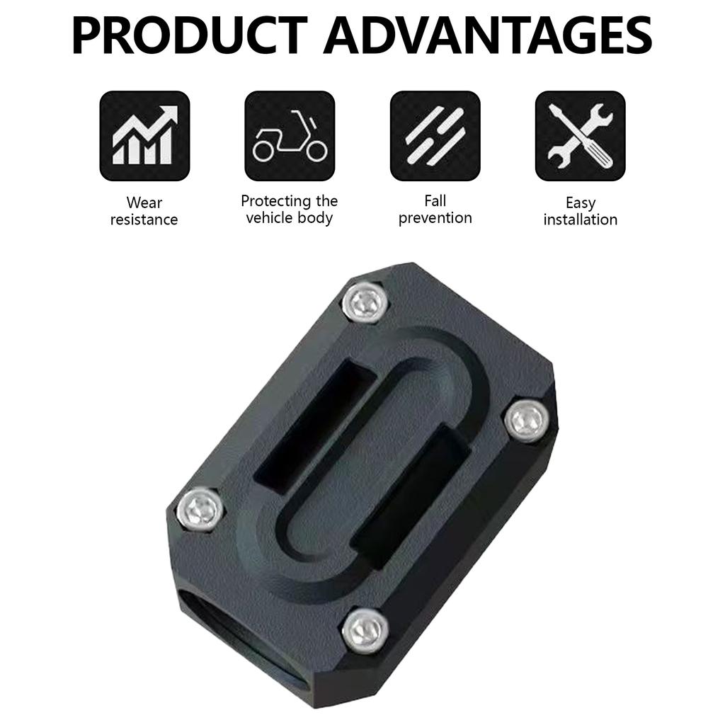 Motorcycle Bumper Blocks, Motorcycle Engine Bumper Guard Block Drop Protection for 22mm 25mm 28mm