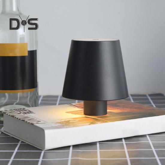 Светодиодная лампа для бутылки вина, 3 цвета, регулируемая яркость, аккумуляторная, беспроводная, с сенсорным управлением, настольная лампа, украшение для дома, офиса, бара, кафе