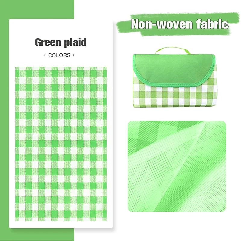 Складной коврик для пикника, портативный коврик для песка и пляжа, нетканый материал, утепленная палатка, одеяло для кемпинга, влагостойкий коврик для пикника на открытом воздухе