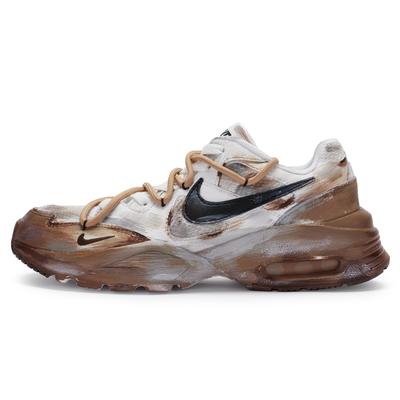 Air Max Fusion Сетчатая амортизация Легкие Низкие Беговые кроссовки Мужские Umber White CJ1670-102(Команда80-)