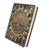 Ретро Блокнот A6 Notebook ПУ Креативный тисненый Дневник Руководство Корейская Канцелярия Студентский школьный офисный книга для записей 13.7x10x2см