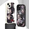 Чехол для телефона Orv Korean comics design для iPhone 16 15 14 13 12 11 Plus Pro Max, высококачественный роскошный силиконовый чехол из натуральной кожи ягненка, черный