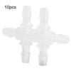10PCS 6 Way Aquarium Water Pipe Adapter Fish Tank Joint Tube Hose Fittings Connector4.8MM