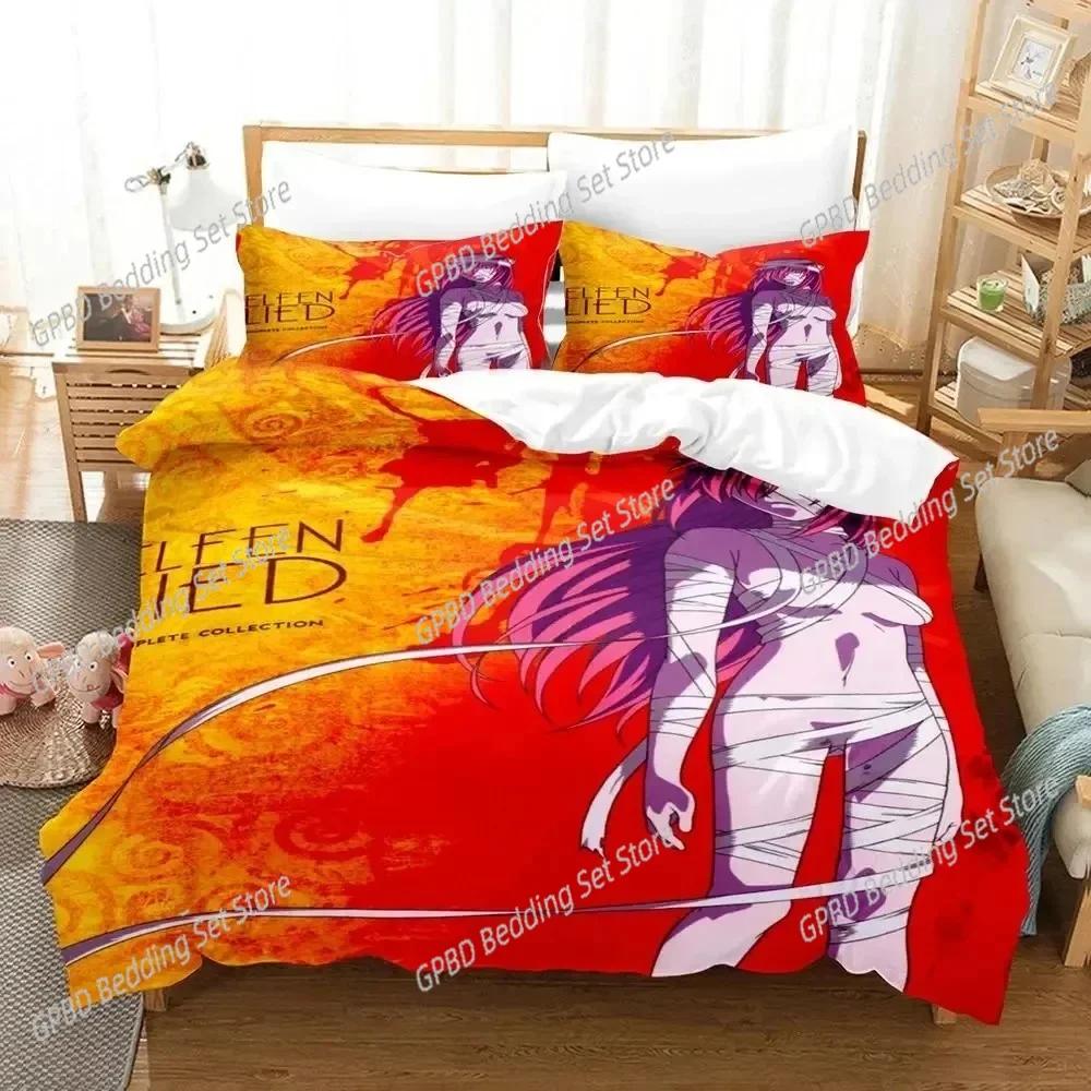 Одеяло Аниме Elfen Lied Комплект постельного белья Для спальни Мягкий Современный S Удобный Детский И