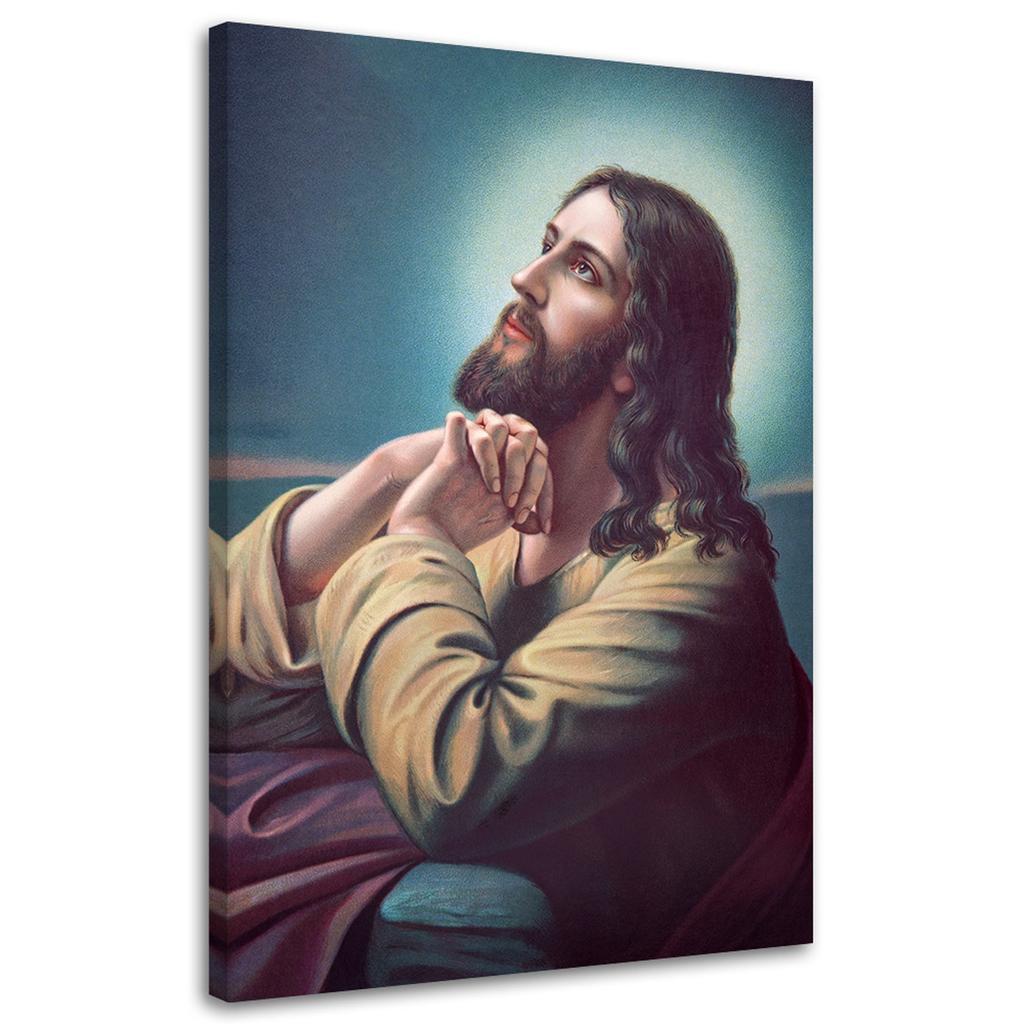 Canvas Print, Jesus In the Garden of Olives