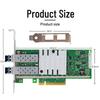 FLYBISH KY-82599-LR2 10GbE Dual Port Fiber PCIe Network Card