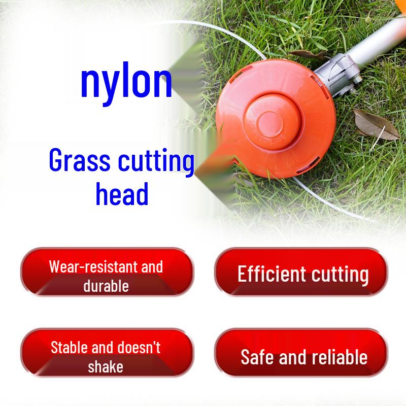 Универсальные садовые насадки Komatsu: Головка для триммера, Кусторез и Живокосилка