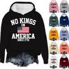 Women's Round Neck Long Sleeve Printed Pullover Hooded Sweatshirt
