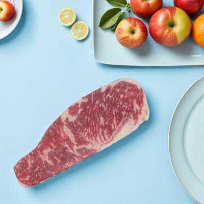 Реалистичный Искусственный Стейк Продуктовый Макет для Витрины Ресторана Кухни Магазина Фотосъемки Декорация