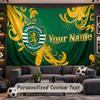 Персонализированный гобелен Sporting CP Поддержка Индивидуальное Имя, Настенное Искусство Домашний Декор