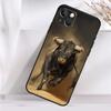 Bullfight Bull Fighter Case For iPhone 14 16 15 Pro Max 11 12 13 Mini 7 8 Plus X XR XS MAX Soft Shockproof Cover