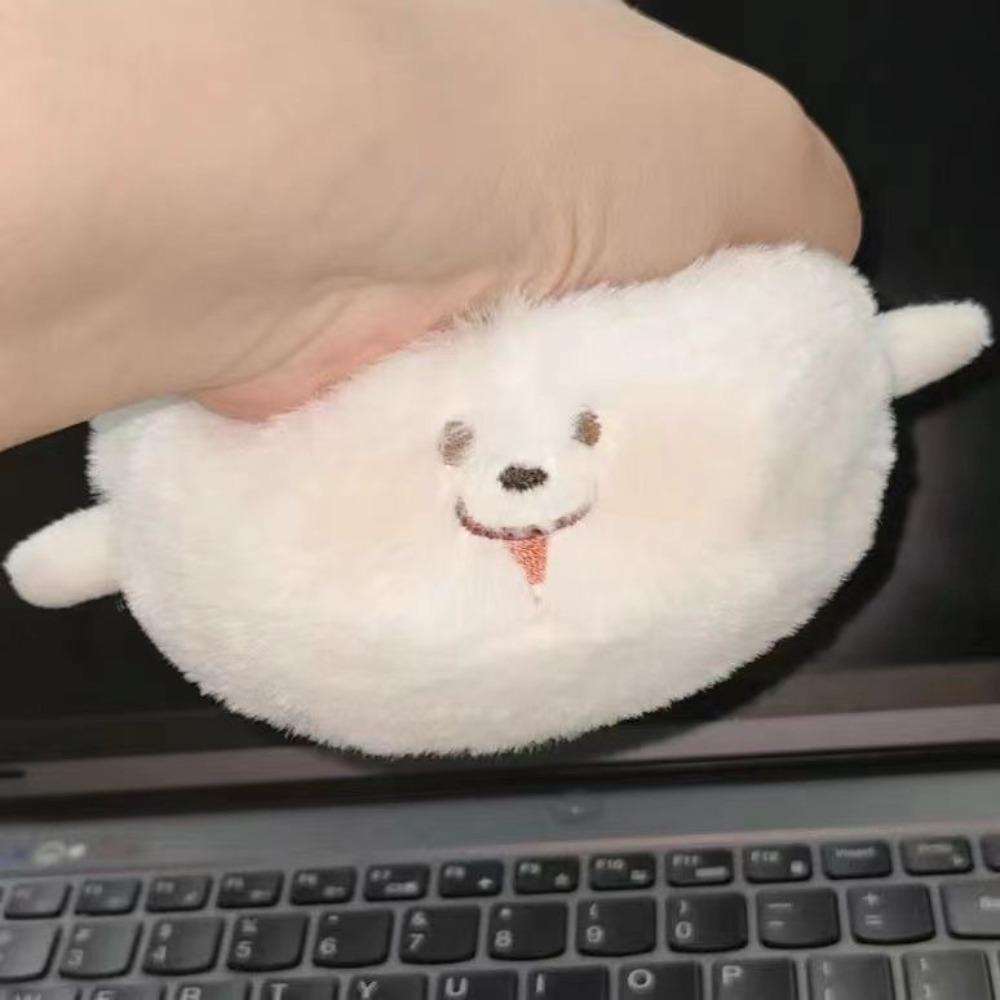 Плюшевый брелок с животными самоедская кукла самоедская собака плюшевый брелок самоедский плюшевый кулон для маленьких девочек и мальчиков