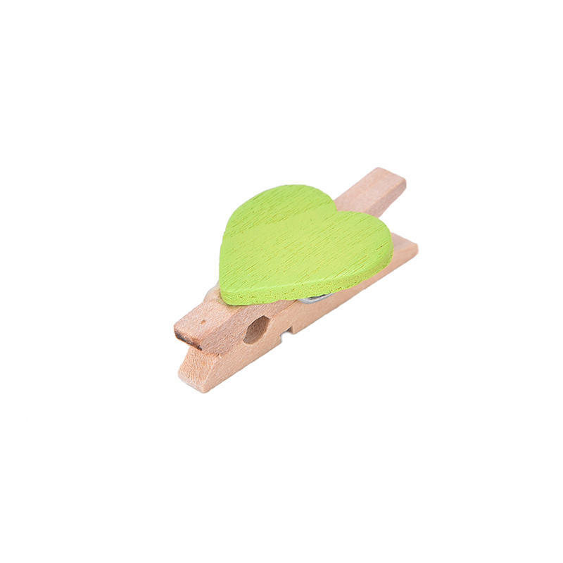 20 шт мини милые сердечки деревянные колышки фото зажимы для комнаты свадебный декор ремесла