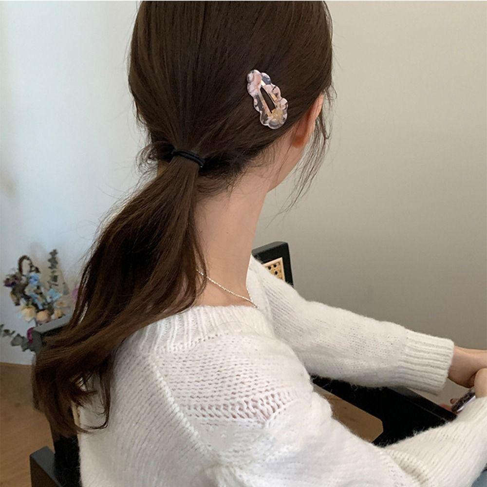 Acid Gifts Hair Barrettes Female Barrettes Korean Style Hairpin Hair Accessories Wave Hair Clip