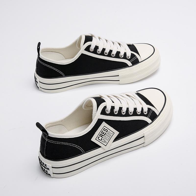 Корейская версия парусиновых туфель, мужская летняя новая универсальная студенческая дышащая обувь на толстой подошве, повседневная трендовая мужская обувь 2422