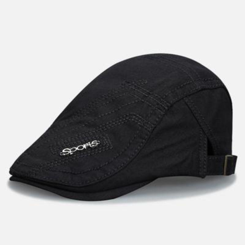 Forward Hat Beret Summer Fashion Trendy British Hat Men's Khaki Men's Trendy Brand Casual Cap