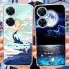 Чехол для Huawei Nova 11i Чехол Nova11 SE Цветной Рисованный Чехол Прозрачный Силиконовый Мягкий ТПУ Чехол для Телефона Для Huawei Nova 11 Pro Nova11 Оболочка