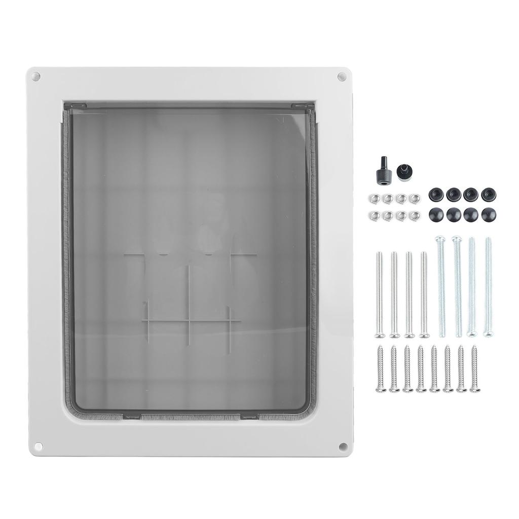 Дверца для собак, прочная, утолщенная, широкая, безопасная, прочная и долговечная, для защиты домашних животных, для внутреннего и внешнего использования