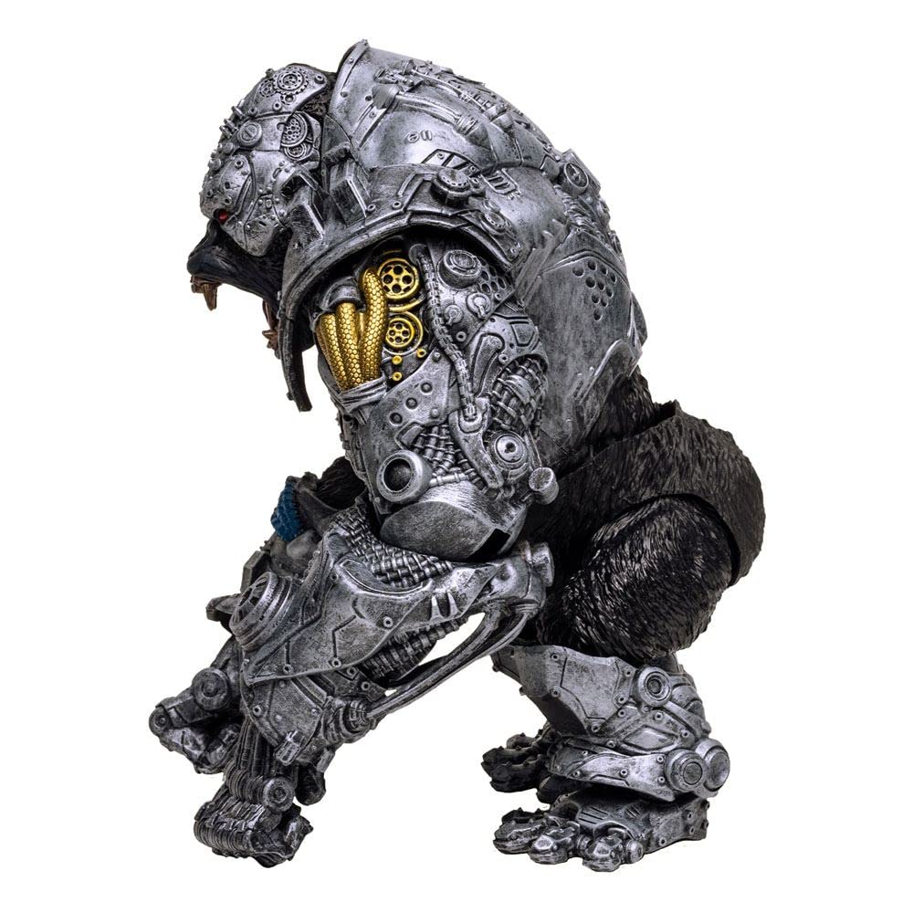 Spawn Saigor Mega Action Figure with base.