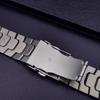 Роскошный титановый ремешок для Apple Watch Ultra 2 49 мм 45 мм 41 мм 44 мм 40 мм 38 мм мужской деловой ремешок для iWatch Series 9 8 7 6 SE 5 4 42 мм браслет