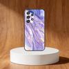 Чехол для телефона в лазерном стиле для Samsung S25, S24, S21, S22, S23, S30, Ultra, S20, Plus, Fe, Note, 10, 9, 5G Черная крышка