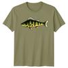 Yellow Perch Fishing Hobbies Mens T-Shirt Angler Gift