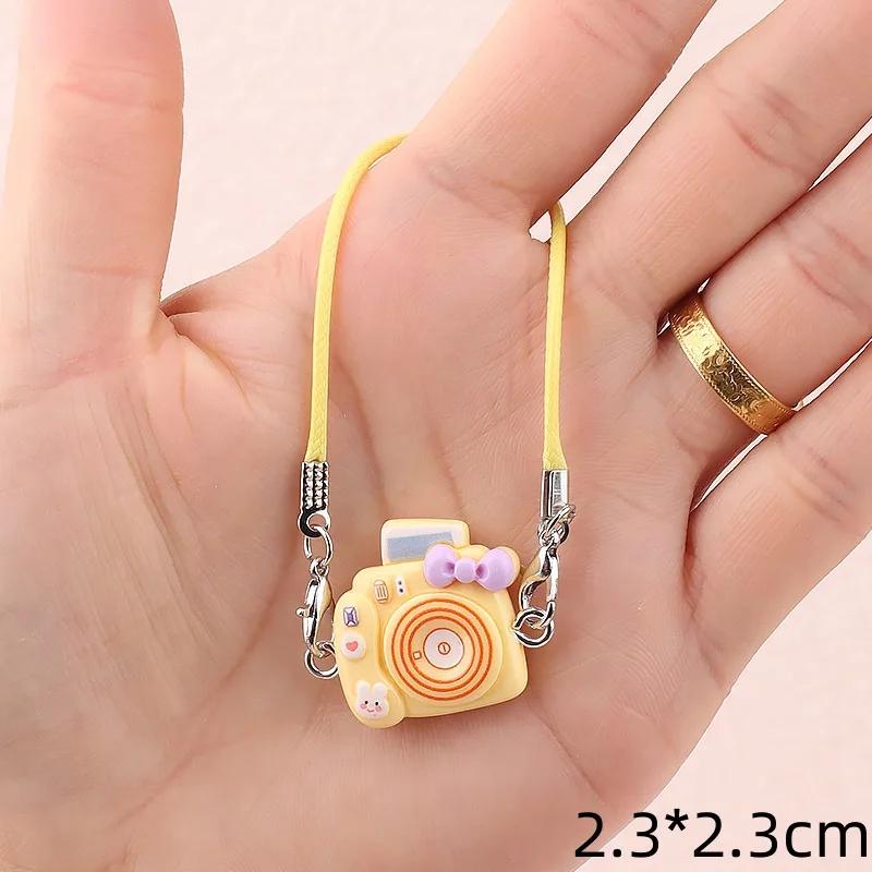 Мини DIY Камера Наряд Плюшевая Игрушка Для Лабубу 17См Аксессуары Для Кукол Кукольный Домик Подвеска На Шею Кукольный Домик Подвеска