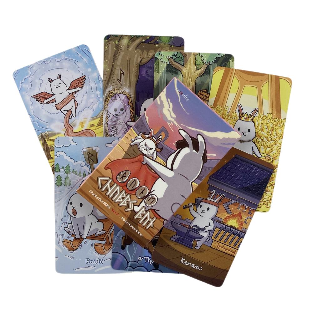 Мистическая Манга Карты Таро Гадания Колода Английские Версии Издание Оракул Настольная Игра Для Вечеринки