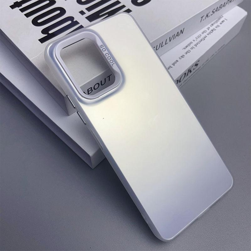 For OPPO A74 4G Case Oppo A94 4G Phone Case Oppo F19 Pro F19S Cover Reno 5 Lite 6lite 5f Luxury Metallic Aurora Skin Matte Cover