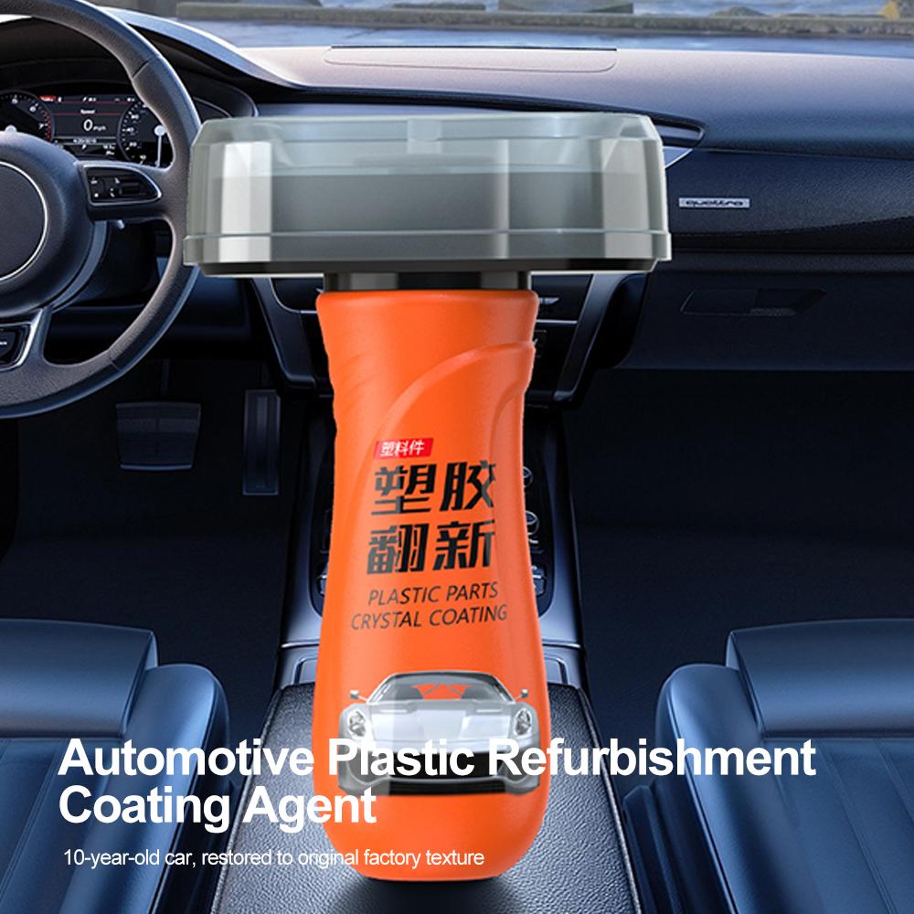 Auto Plastic Restorer for Car Interior Detailing Back To Black Gloss Cleaning Products Autos Polish and Repair Coating Renewer
