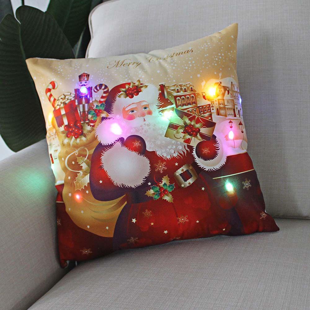 Home Decor For Home Living Room Throw Pillow Cover Pillow Case Cushion Cover Christmas Decoration