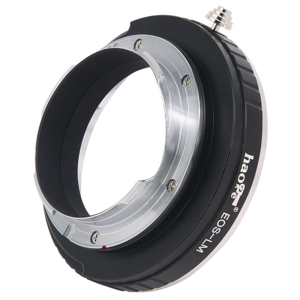 Haoge Lens Mount Adapter for Canon EOS EF Lens To Leica Such As M M-Mount Cameras, M240, M240P, M262, M3, M2, M1, CL, M4, M5, M6, MP, M7, M8, M9,