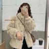 2025 Plus Size Korean Style Lamb Wool Coat - Loose, Thickened, Versatile Winter Overcoat for Women