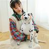 New Children's Simulation Dog Plush Toy Cute 3D Dalmatian Dog Doll Creative Doll Ornaments