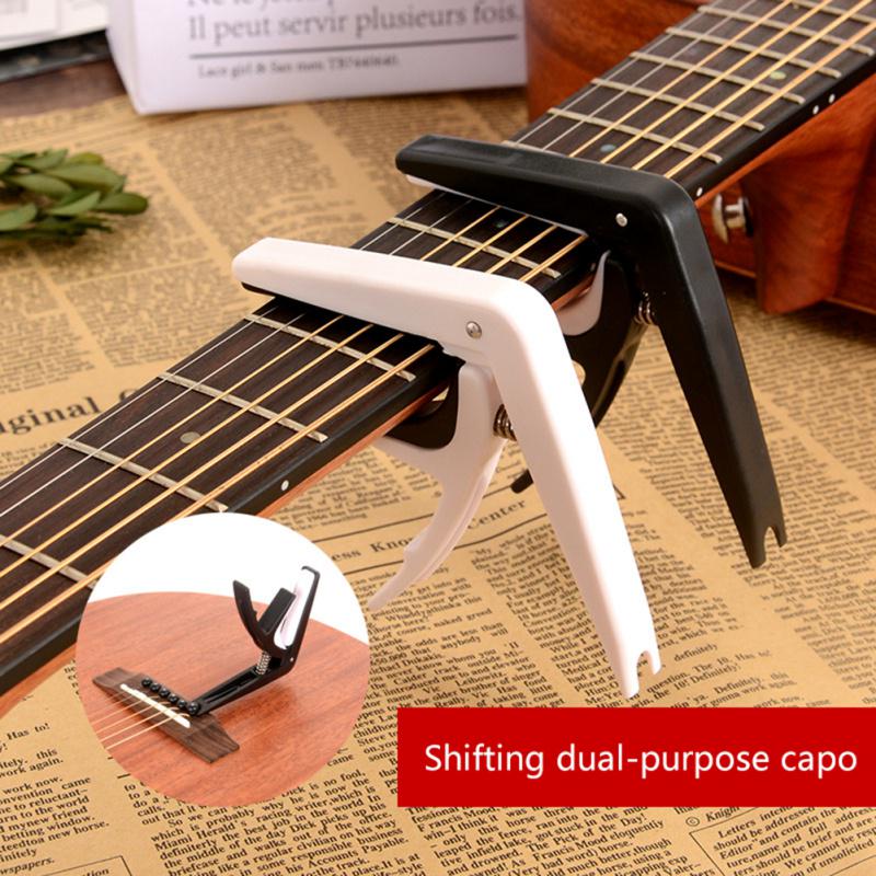 New Professional Alloy Tune Guitar Tuner Clamp Key Trigger Capo For Acoustic Electric Musical Guitar Capo