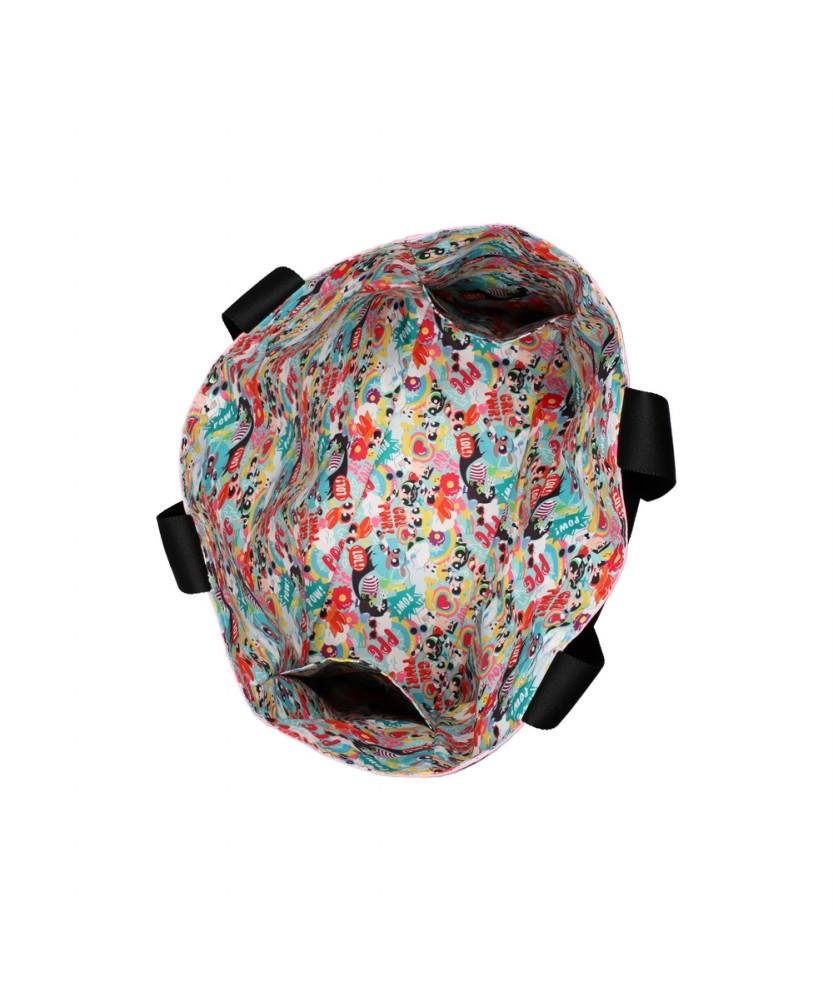 Lesportsac Powerpuff Girls Tote Large Reversible Tote Bag [1254.Hg10]
