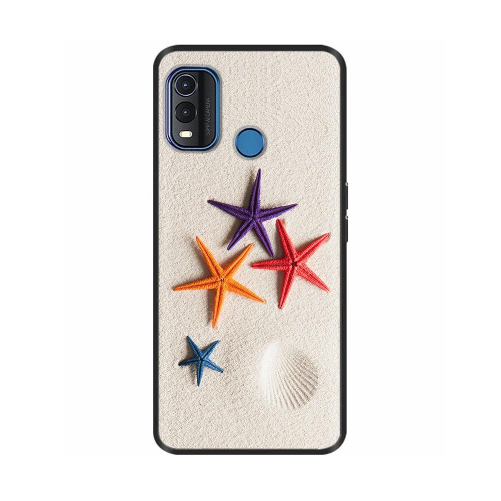 For Nokia G11 Plus Case Cute Heart Flower Soft Silicone Back Cover for Nokia G11 Plus NokiaG11 G 11 Bumper Black TPU Phone Cases