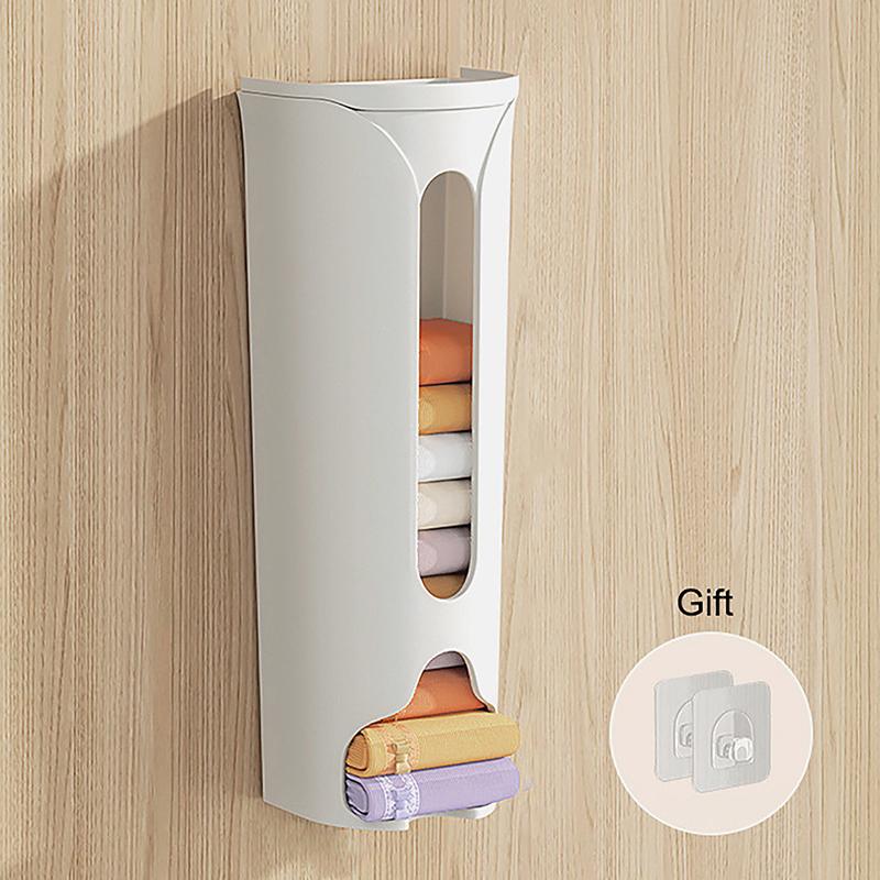 1Pc Multifunction Wall-Mounted Storage Box Closet Hanging Underwear Garbage Home Panties Bag Organizer Holder Socks Dispenser