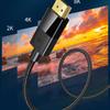 Кабель-удлинитель 1.4 Поддерживает 8K@60Hz 4K@144Hz 2K@165Hz Кабель для компьютера Настольного компьютера Ноутбука ПК Игровой